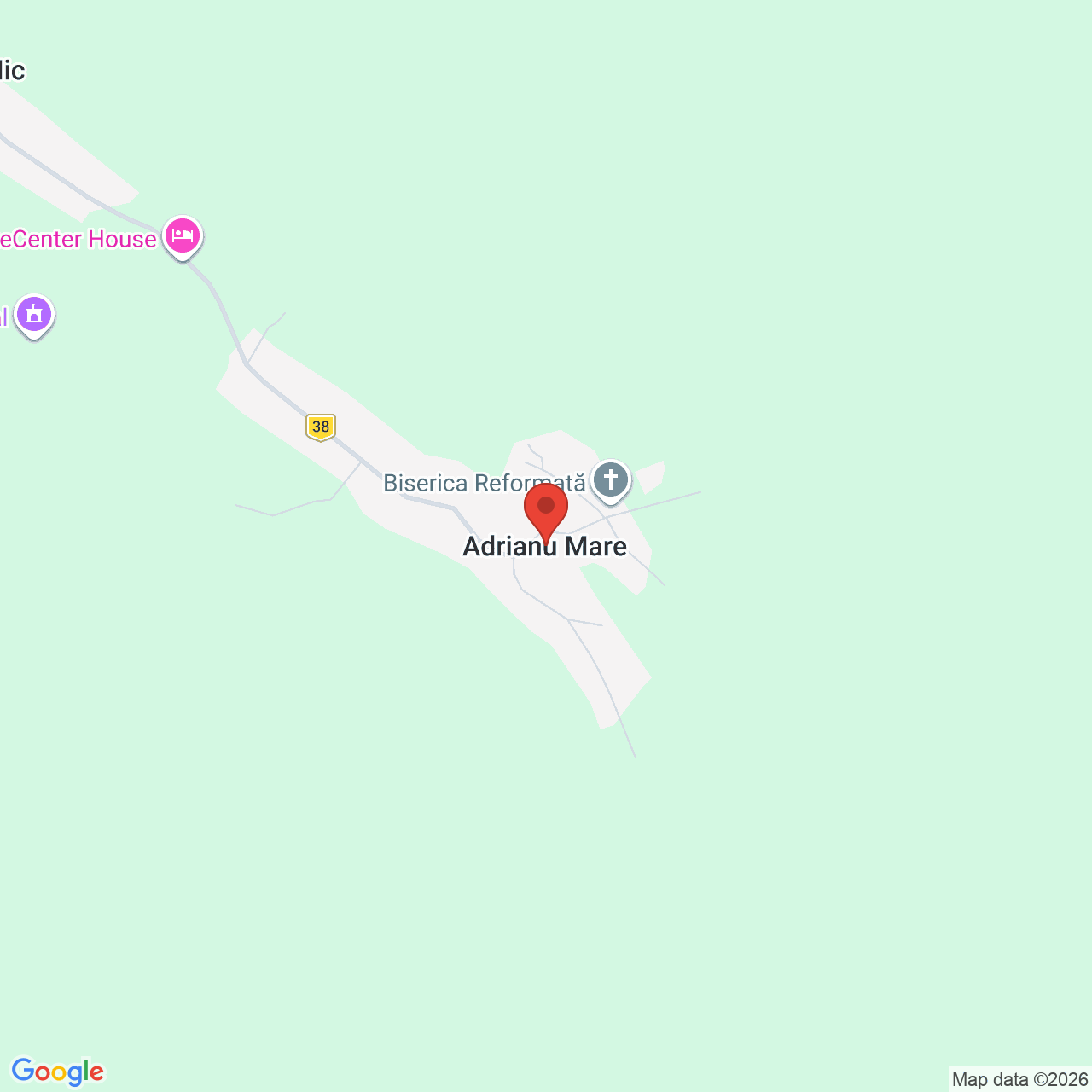 Map of Adrianu Mare
