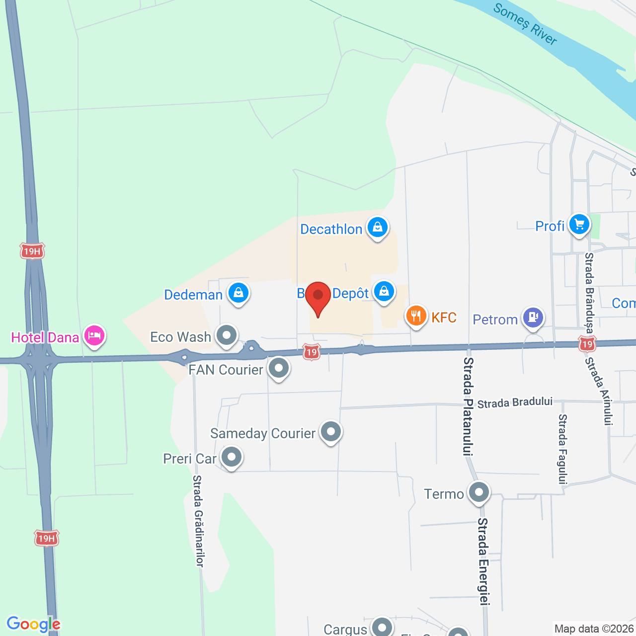 Map of Aushopping
