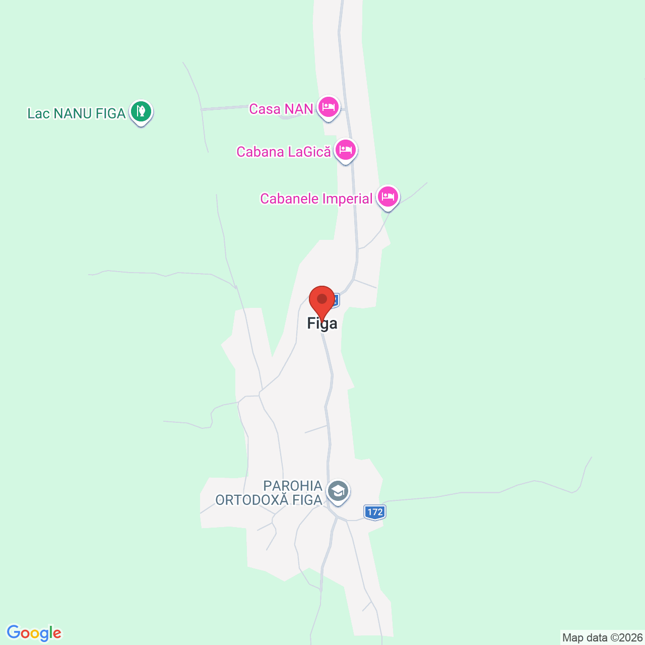 Map of Băile Figa
