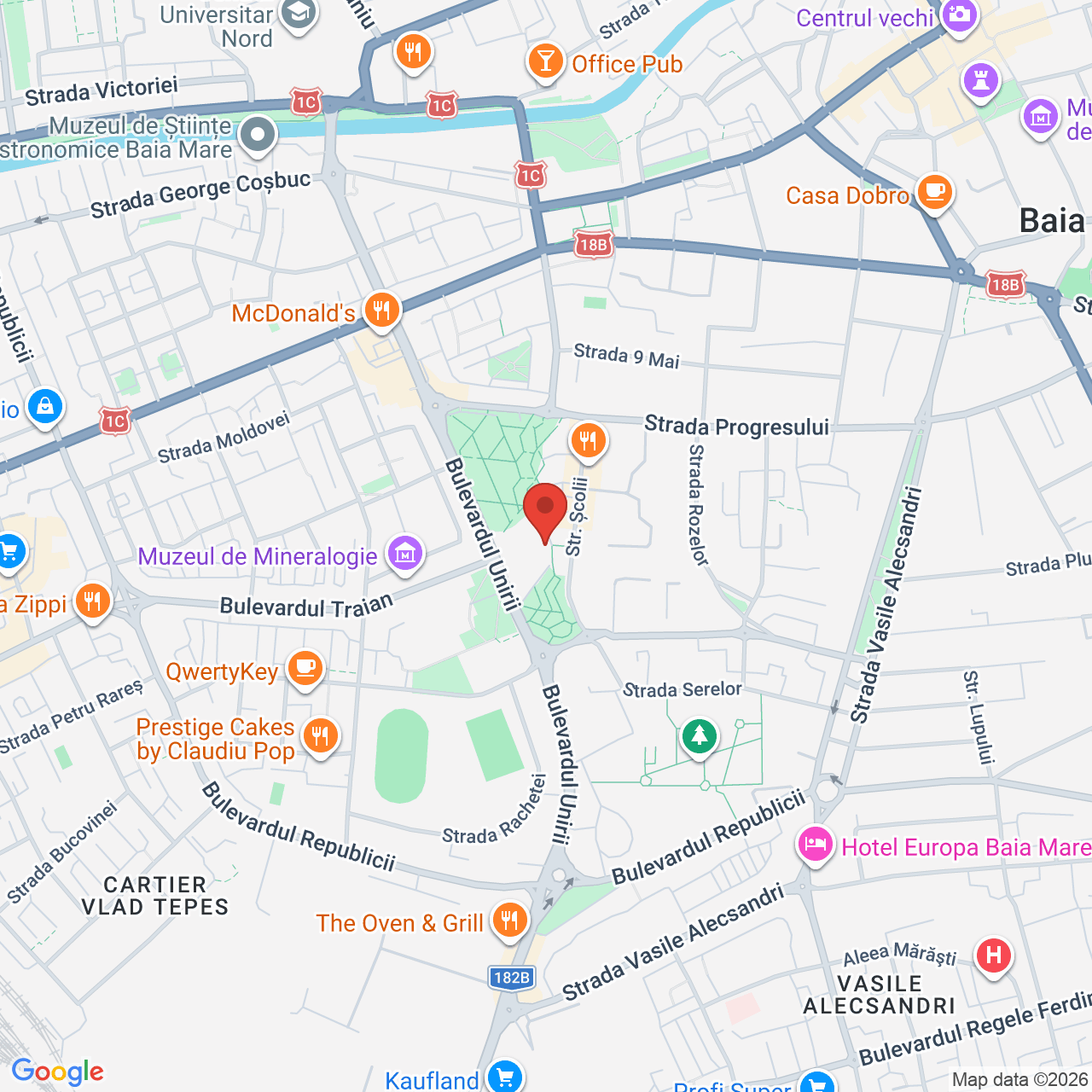 Map of Biserica Greco-Catolica