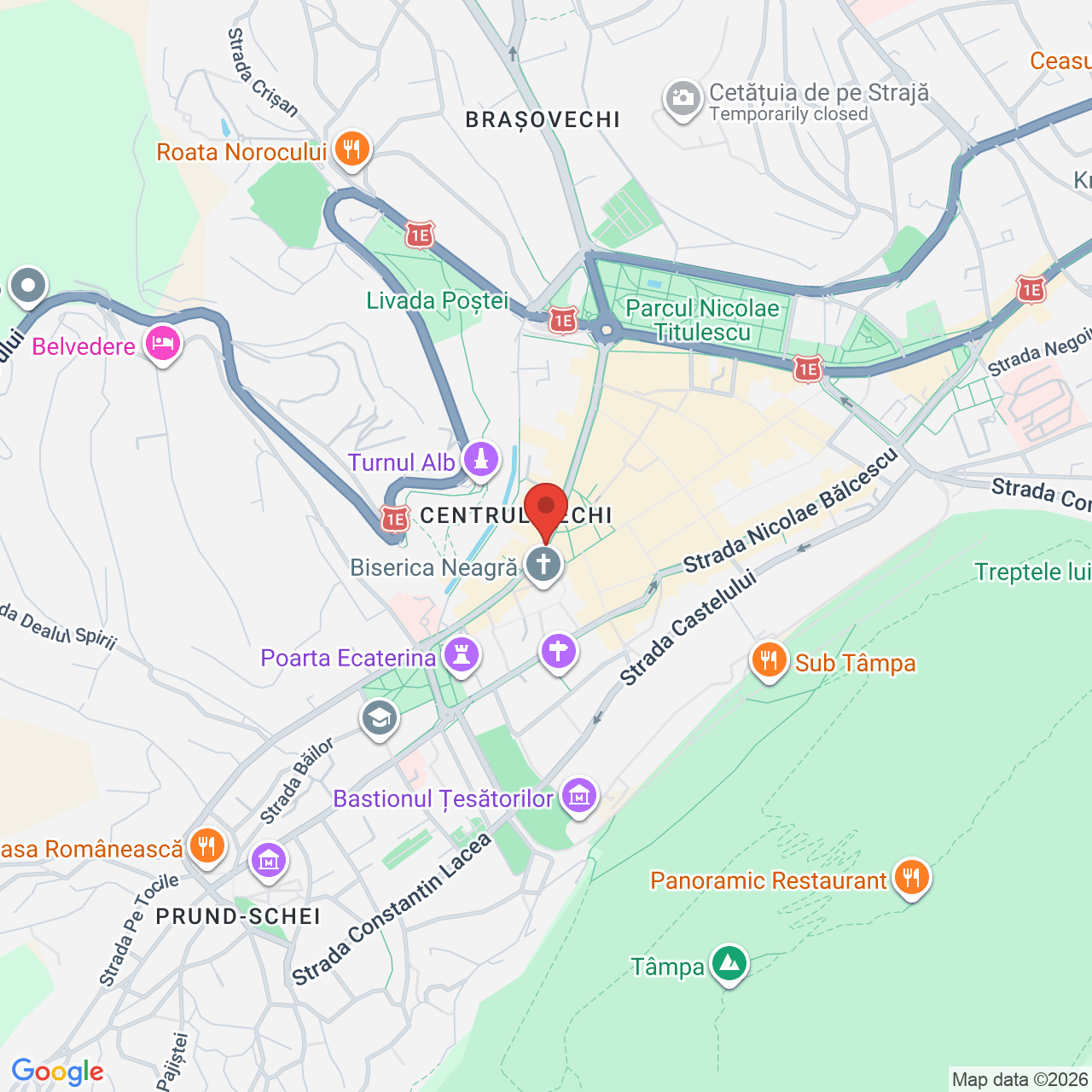 Map of Brassai Square