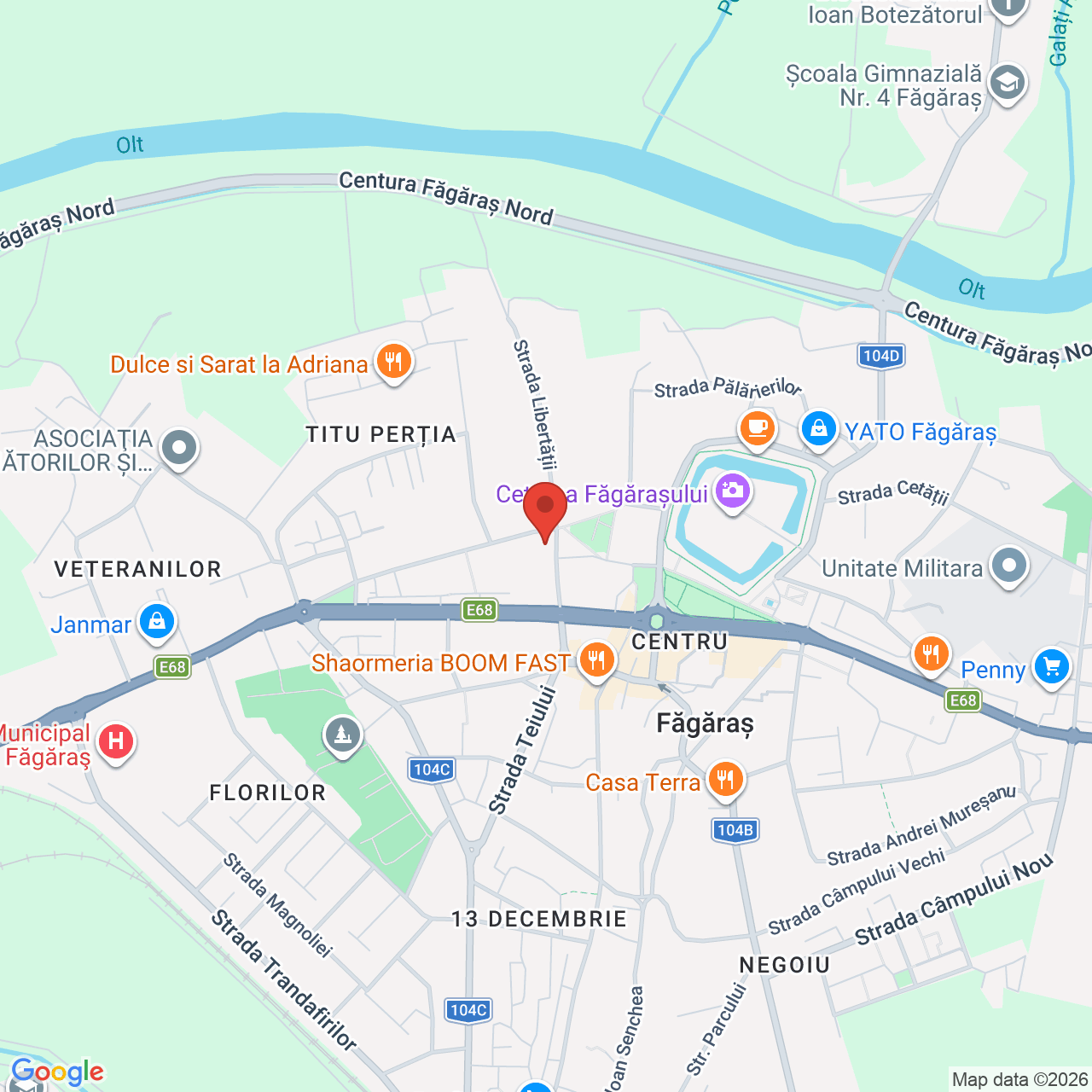 Map of BRICKS brasserie & cafe