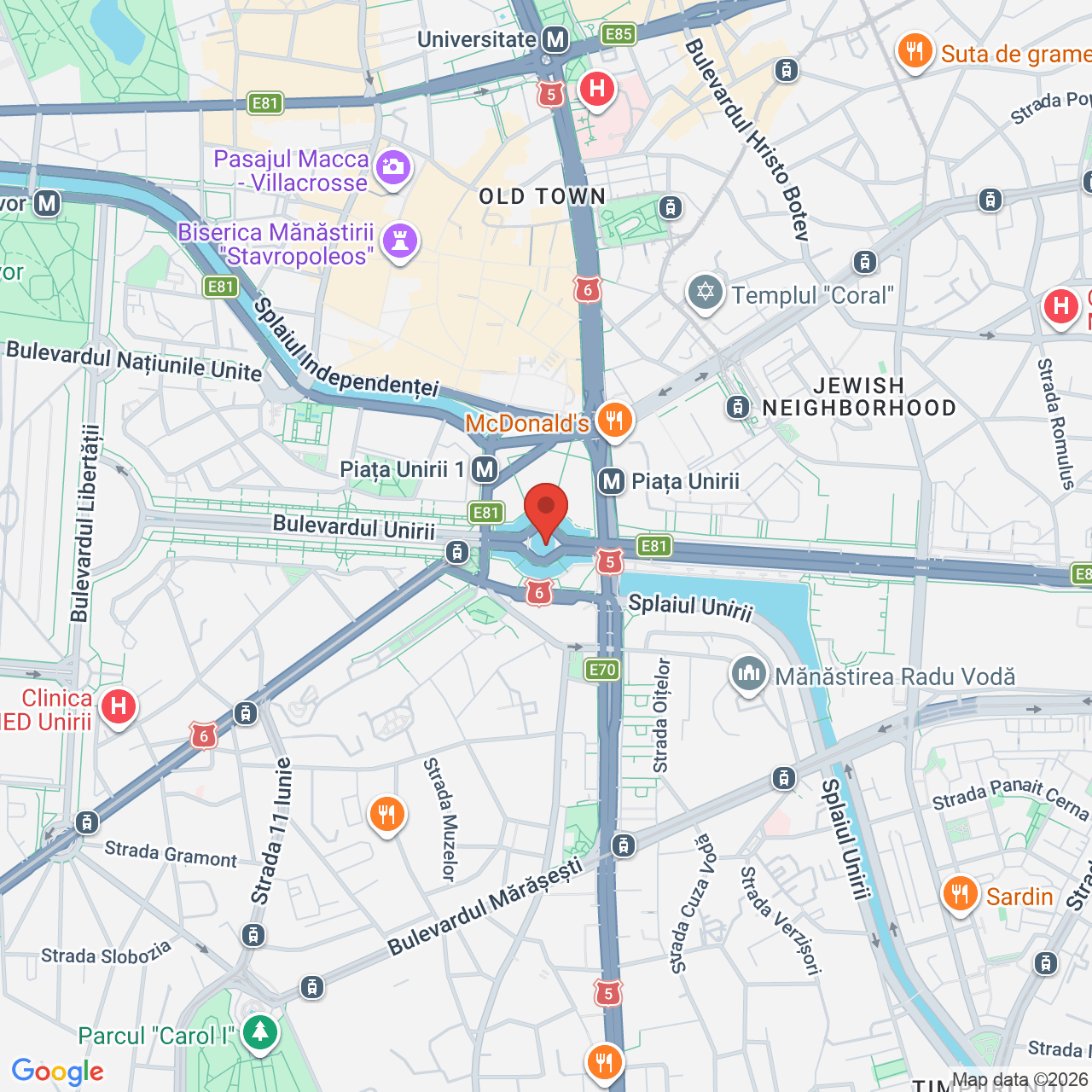 Map of BUCHERST (TBA)