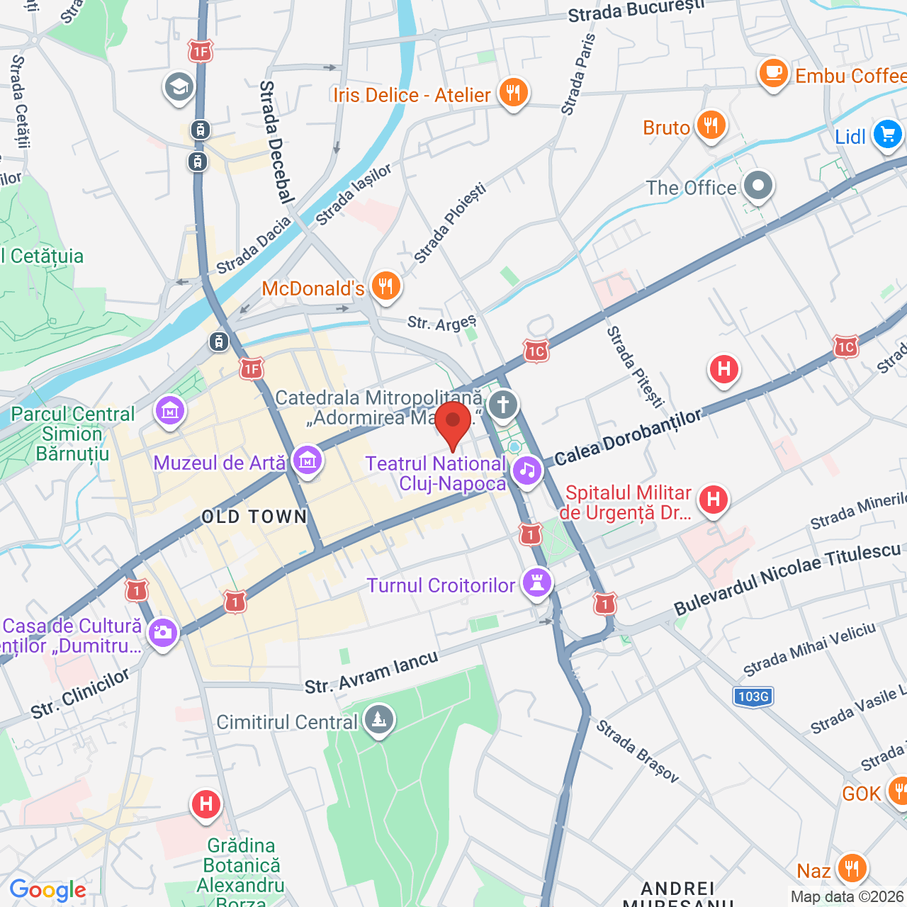 Map of Casa Boema