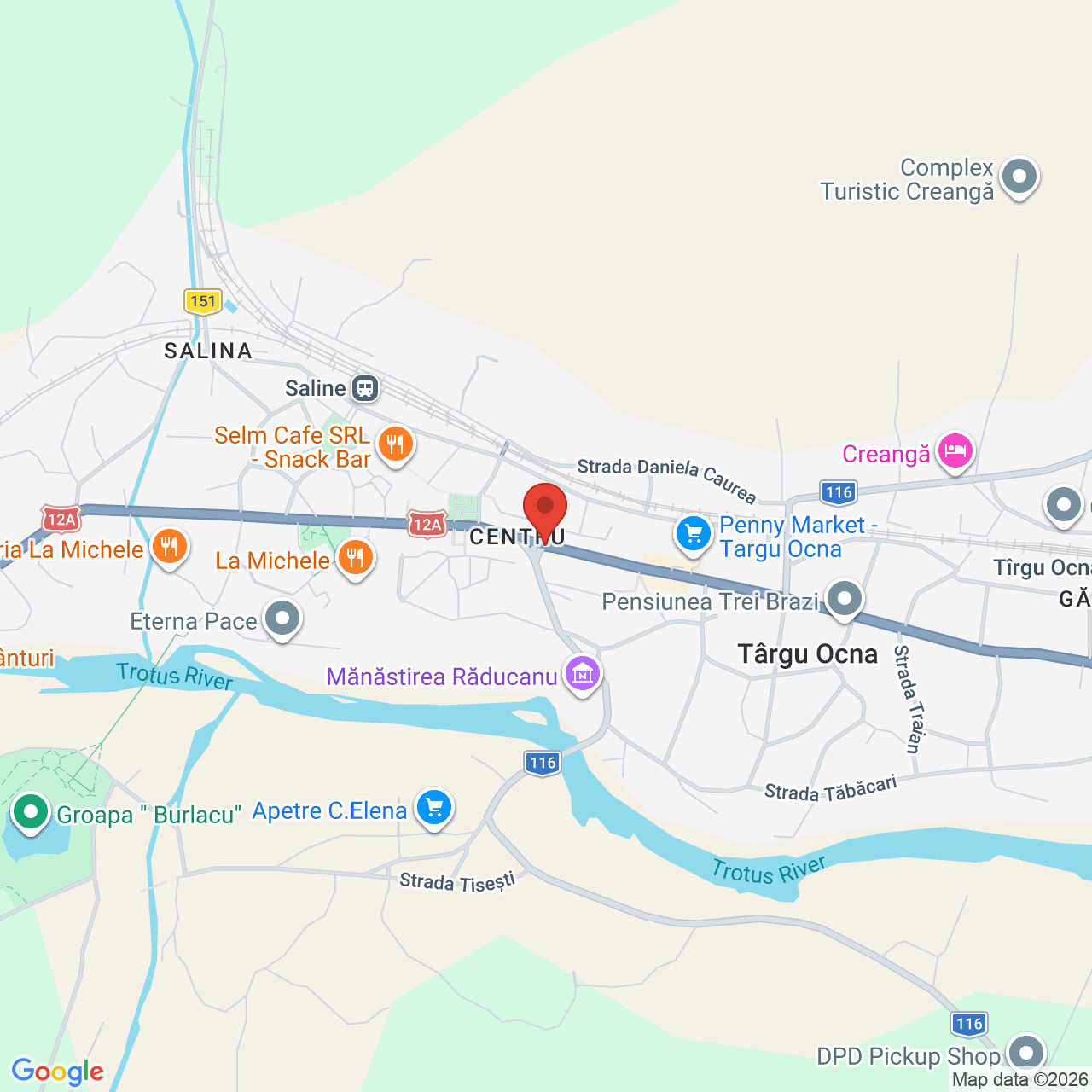 Map of CENTRUL CULTURAL ION TALIANU