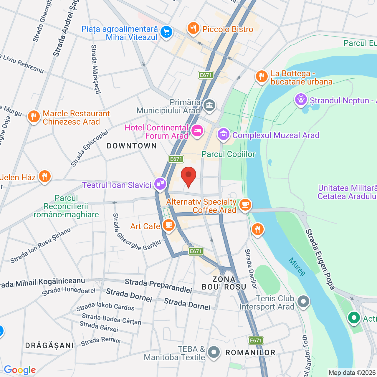 Map of Club Flex