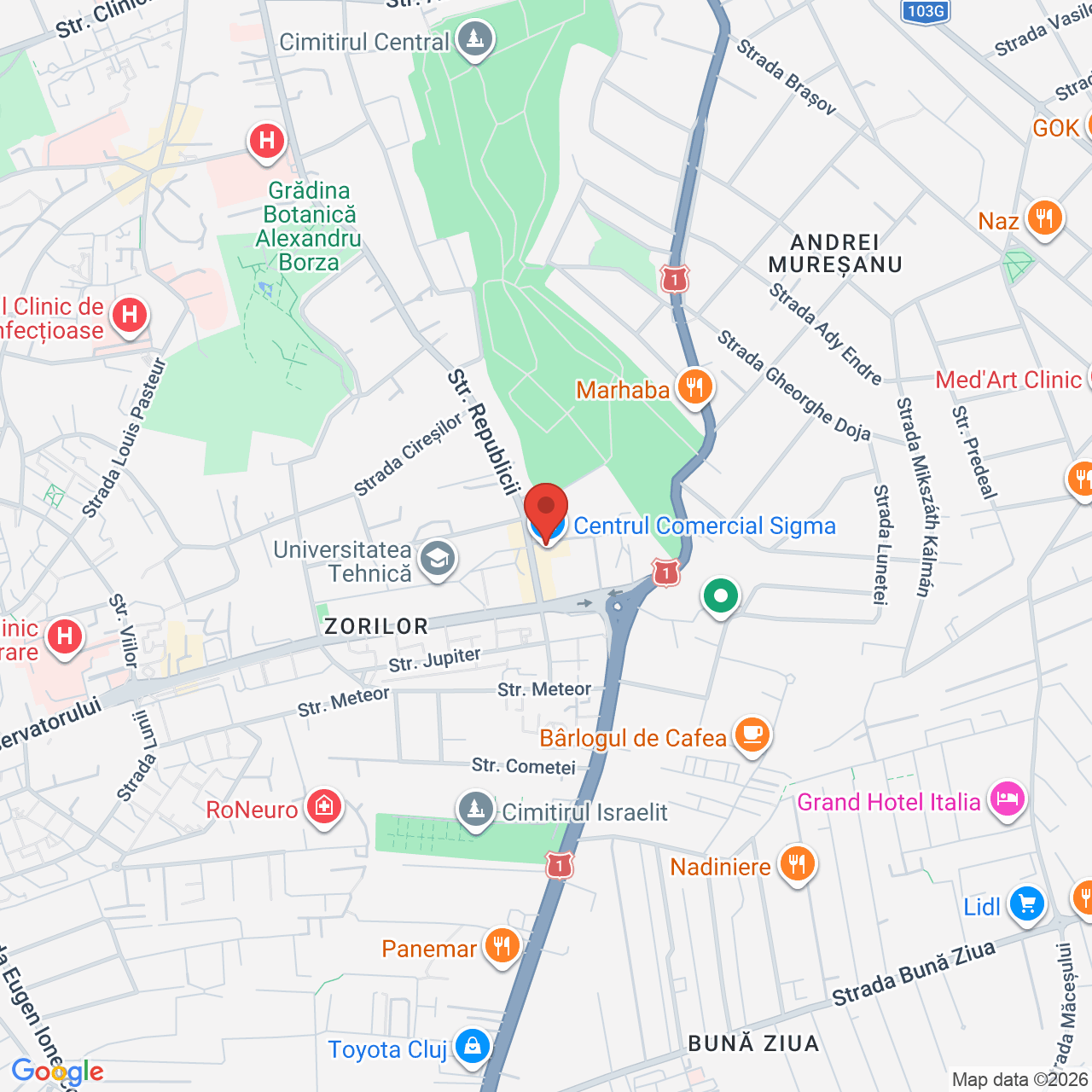 Map of Club NOA