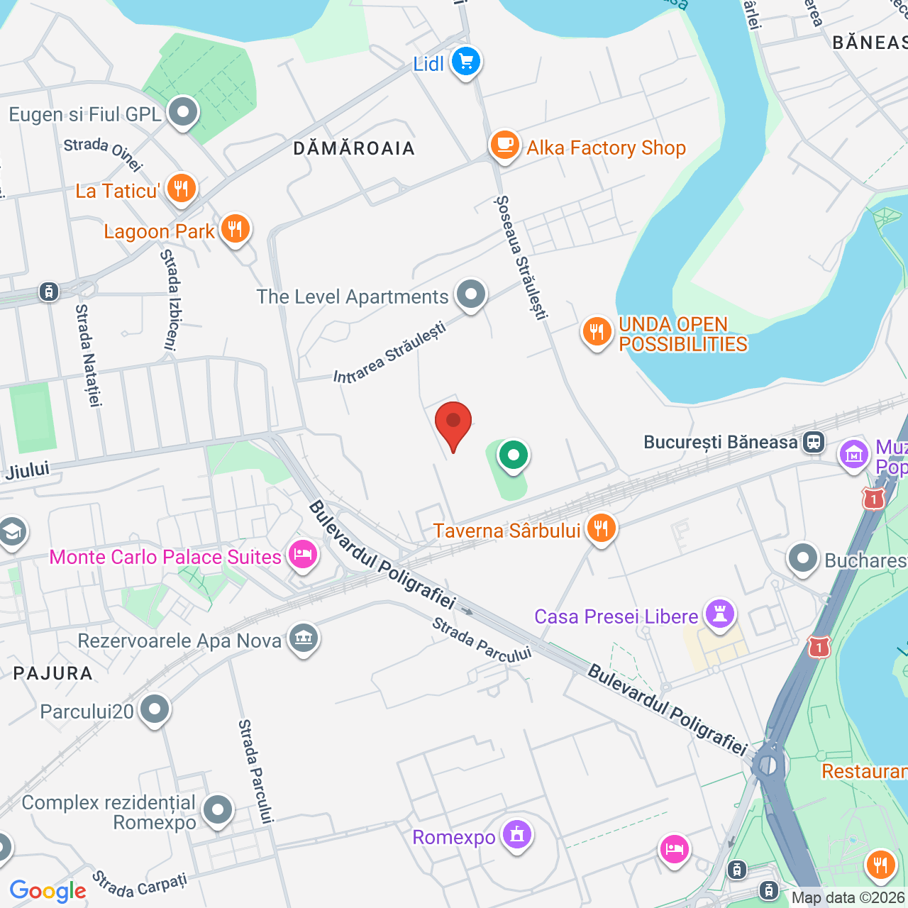 Map of Combinatul Fondului Plastic