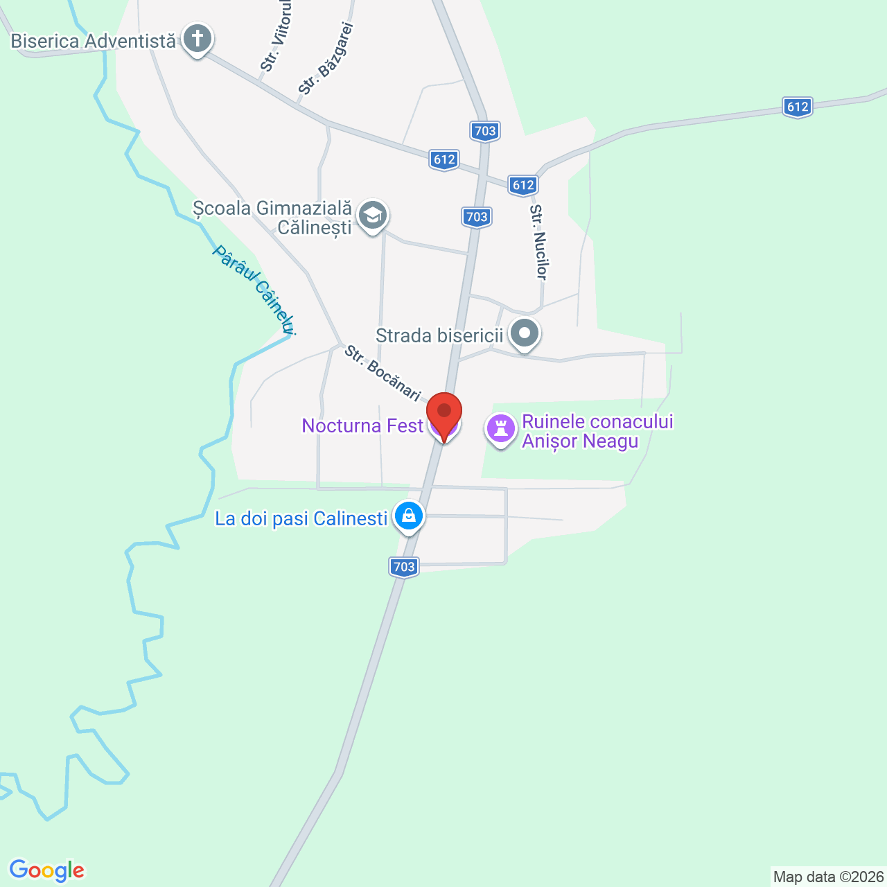 Map of Conacul Anișor Neagu