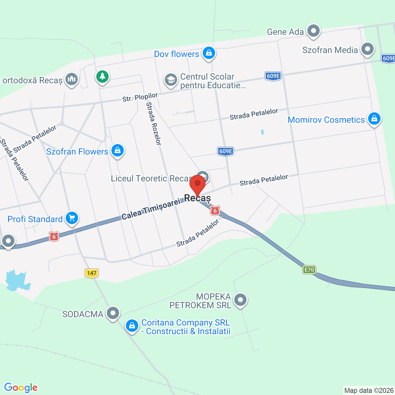 Map of Crama Petro Vaselo
