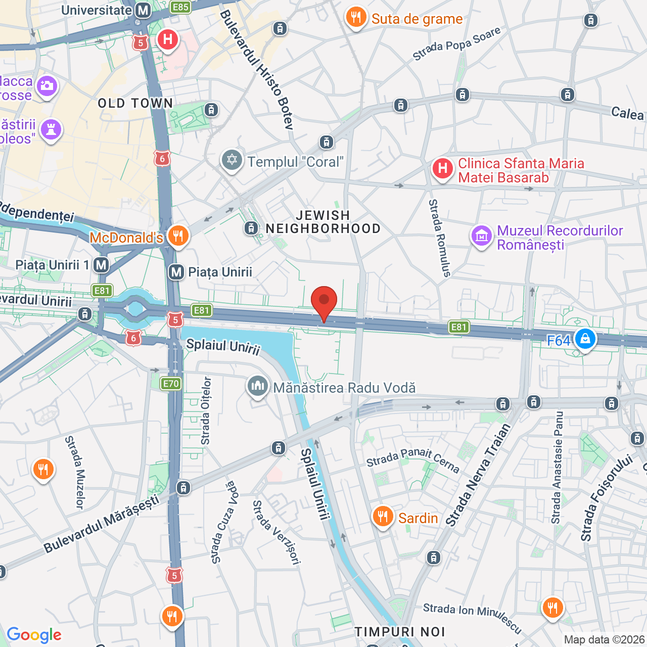 Map of Exotique Lounge