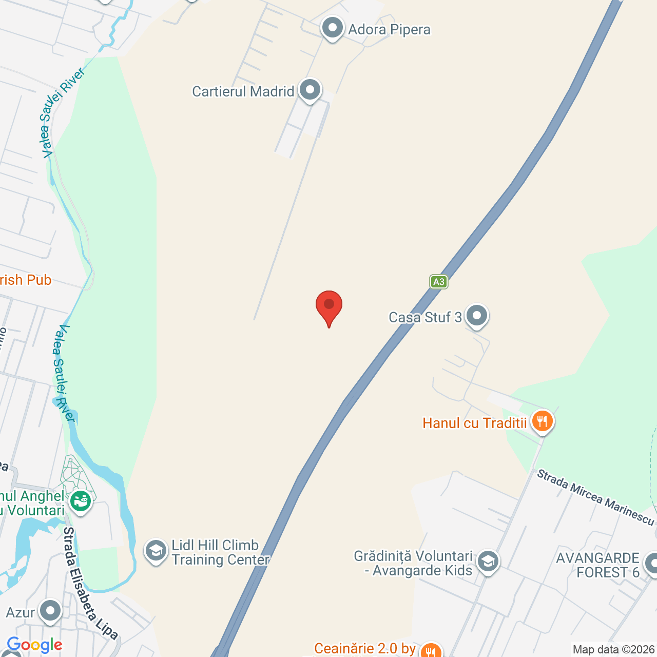 Map of Federația Română de Tir Sportiv