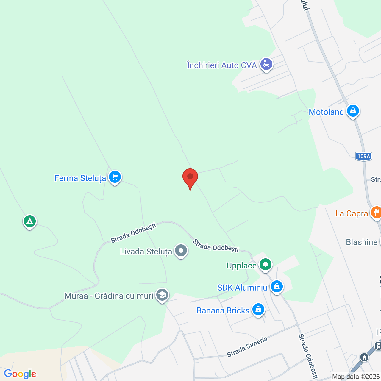 Map of Ferma Steluta