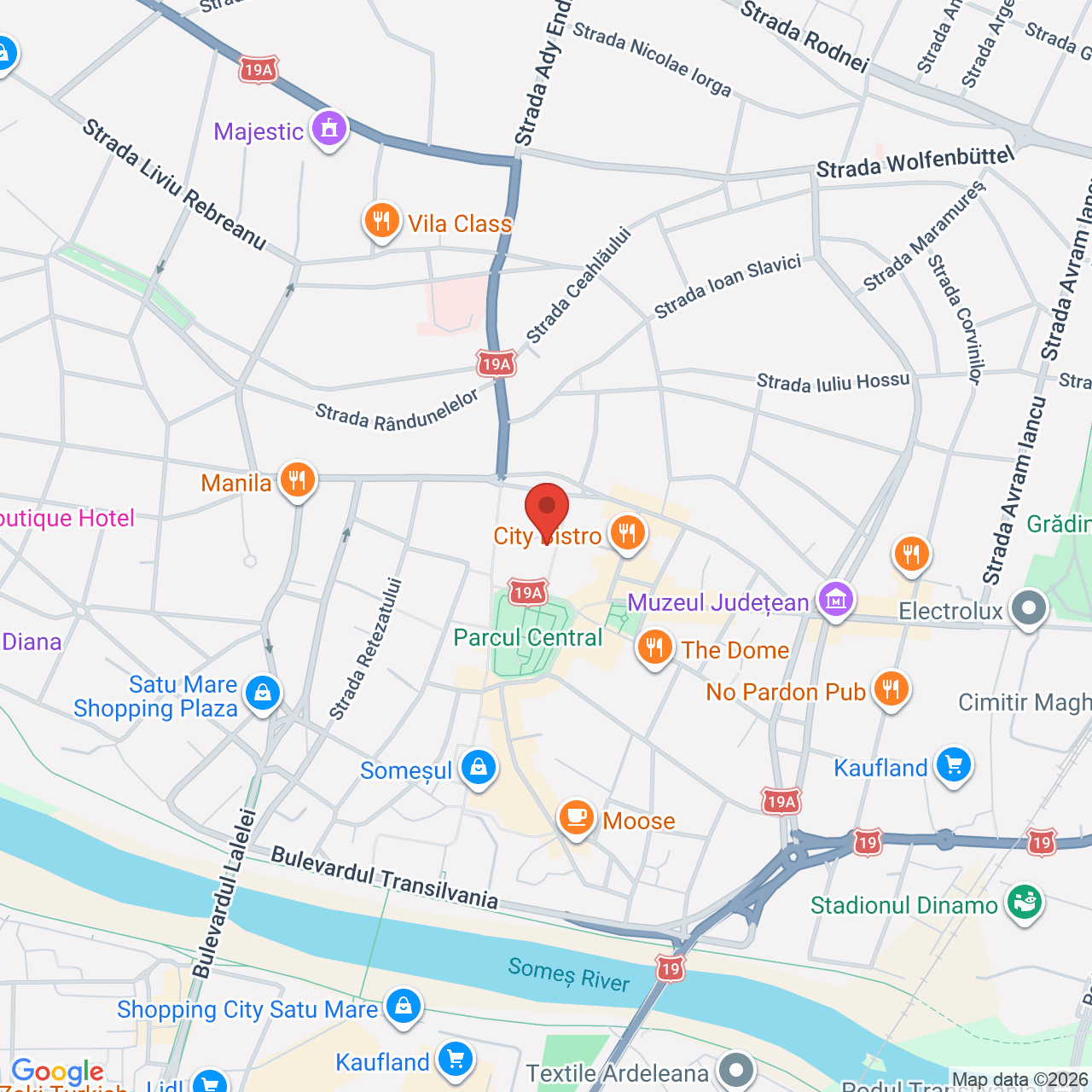 Map of Filarmonica de Stat Dinu Lipatti
