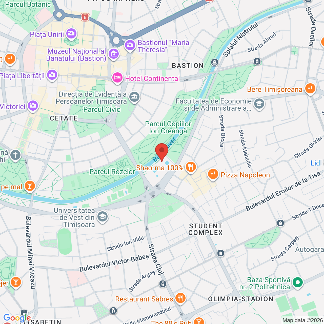 Map of Fratelli Lounge&Club