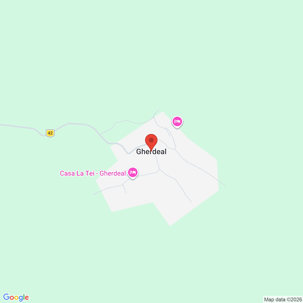 Map of Gherdeal