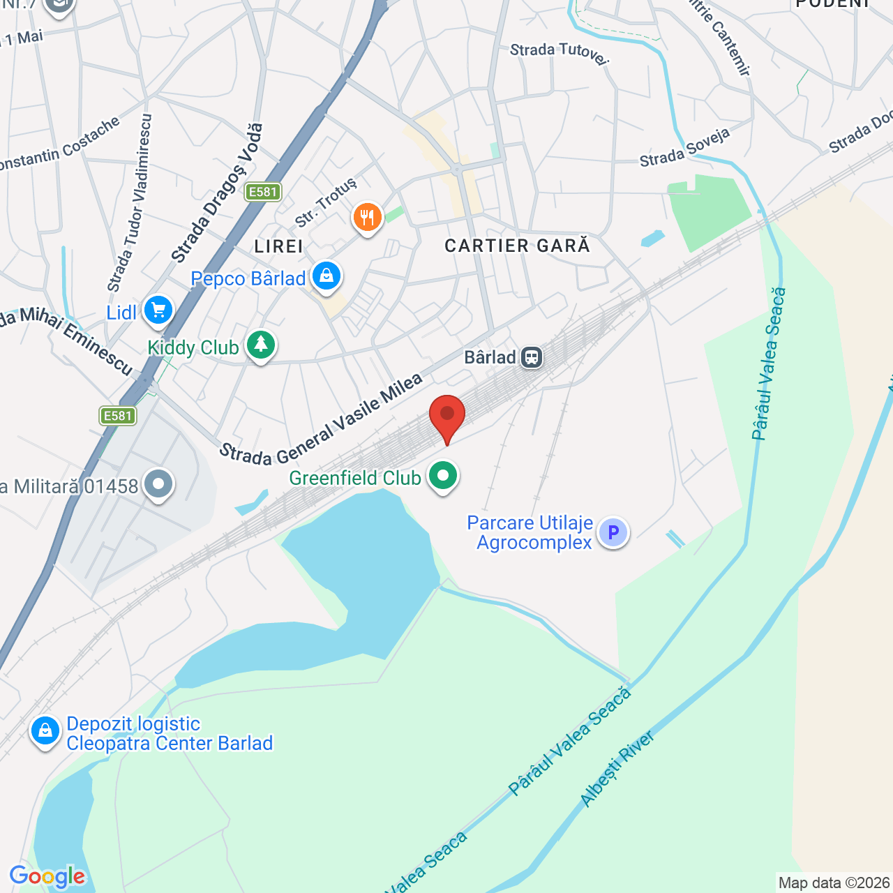 Map of Greenfield Club