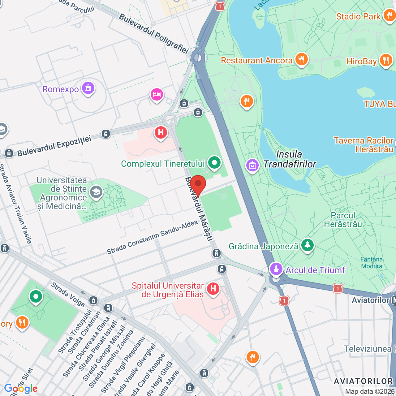 Map of Halo Events Center