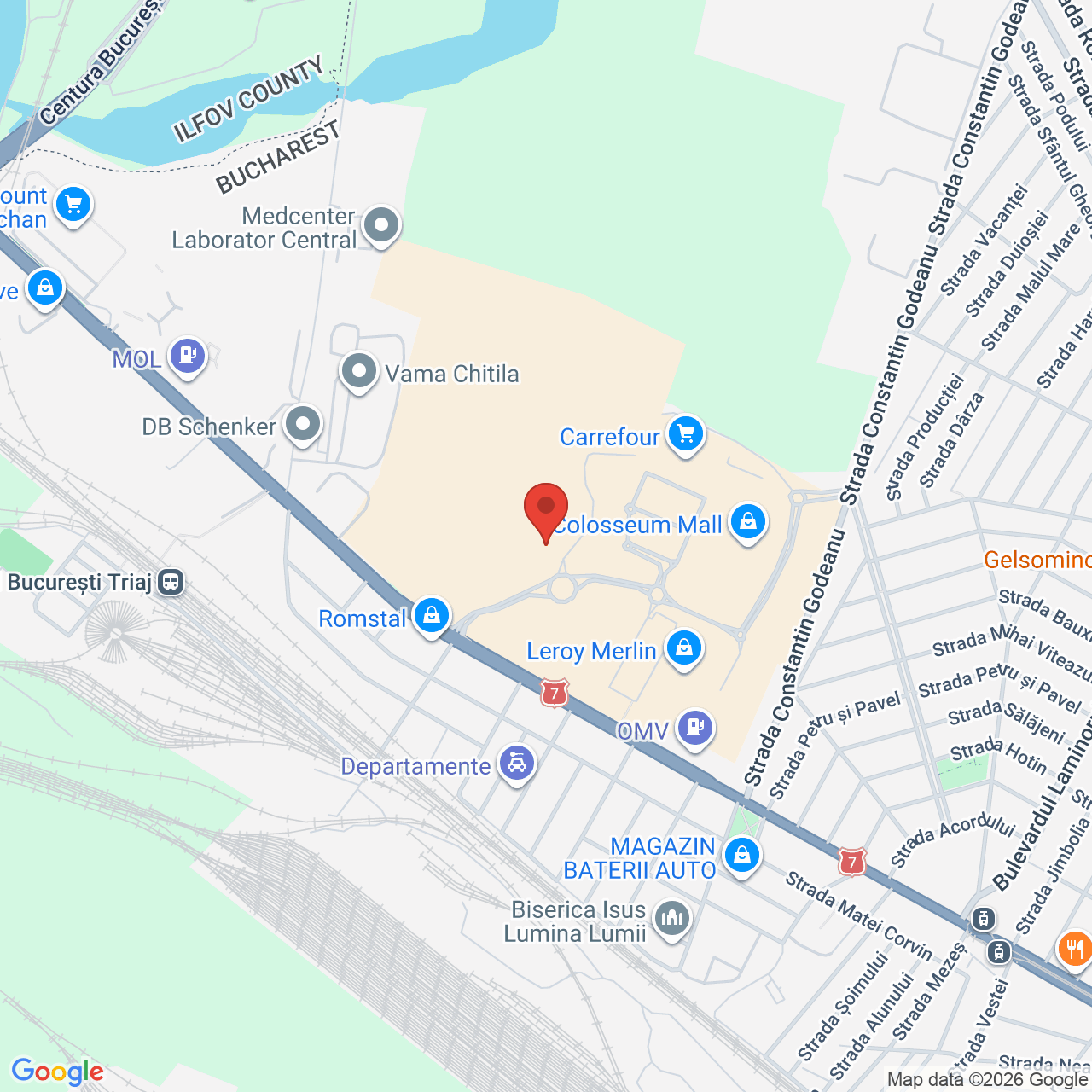 Map of Happy Cinema din Colosseum Mall