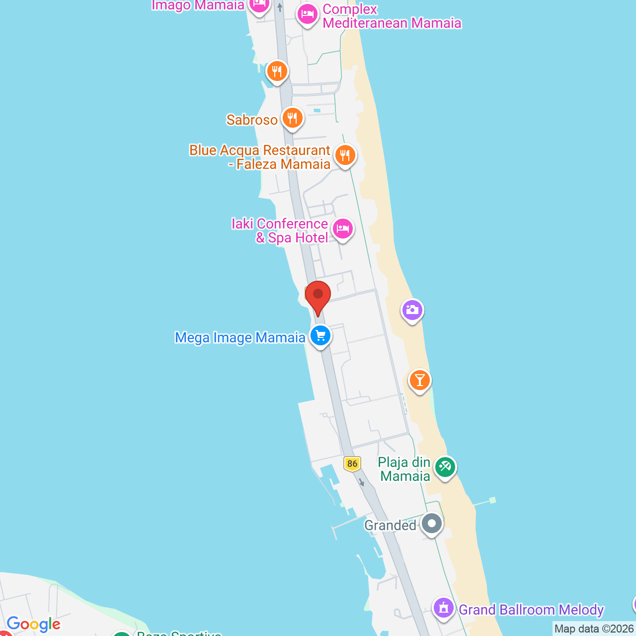 Map of Harlequin by the Sea