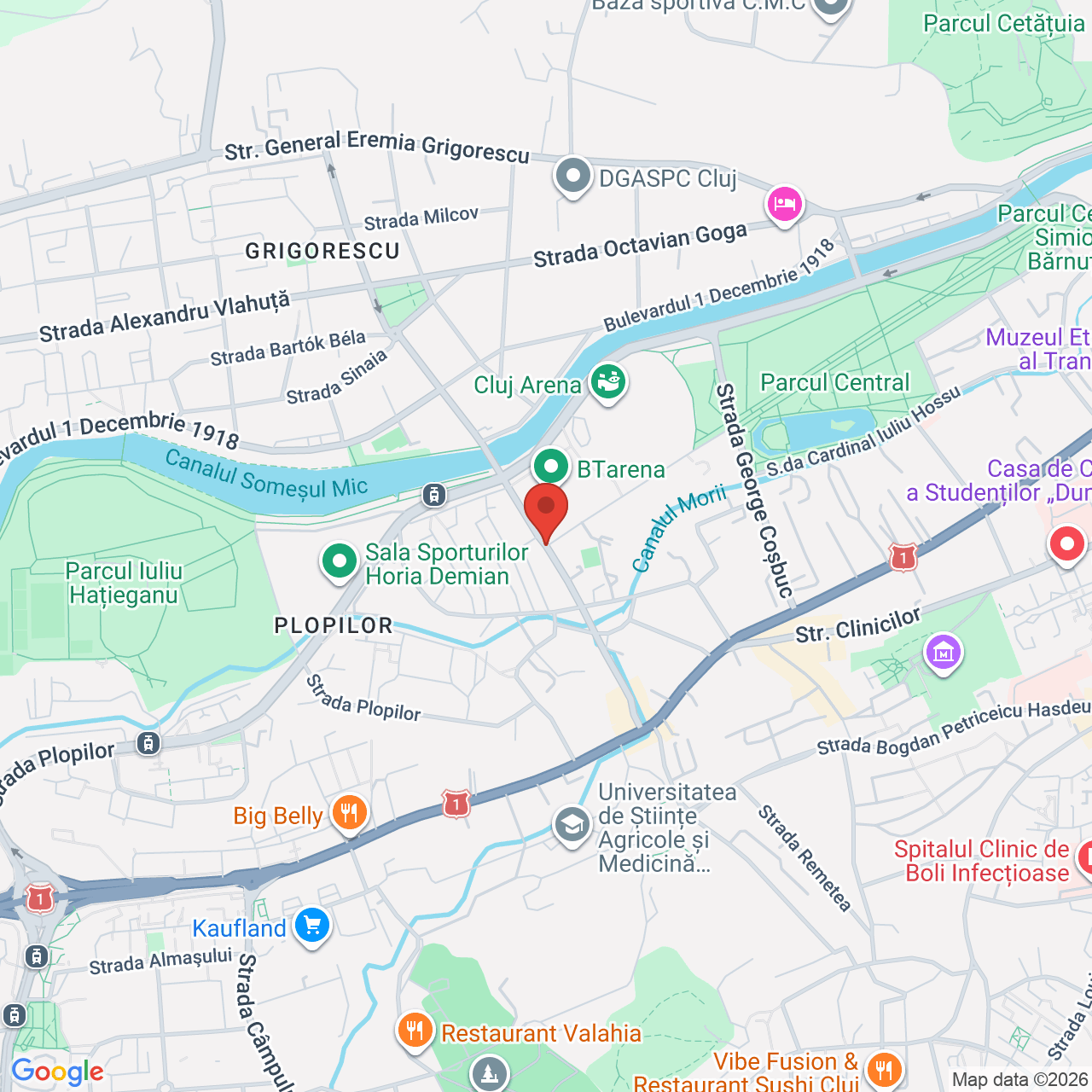 Map of Holul BT Arena