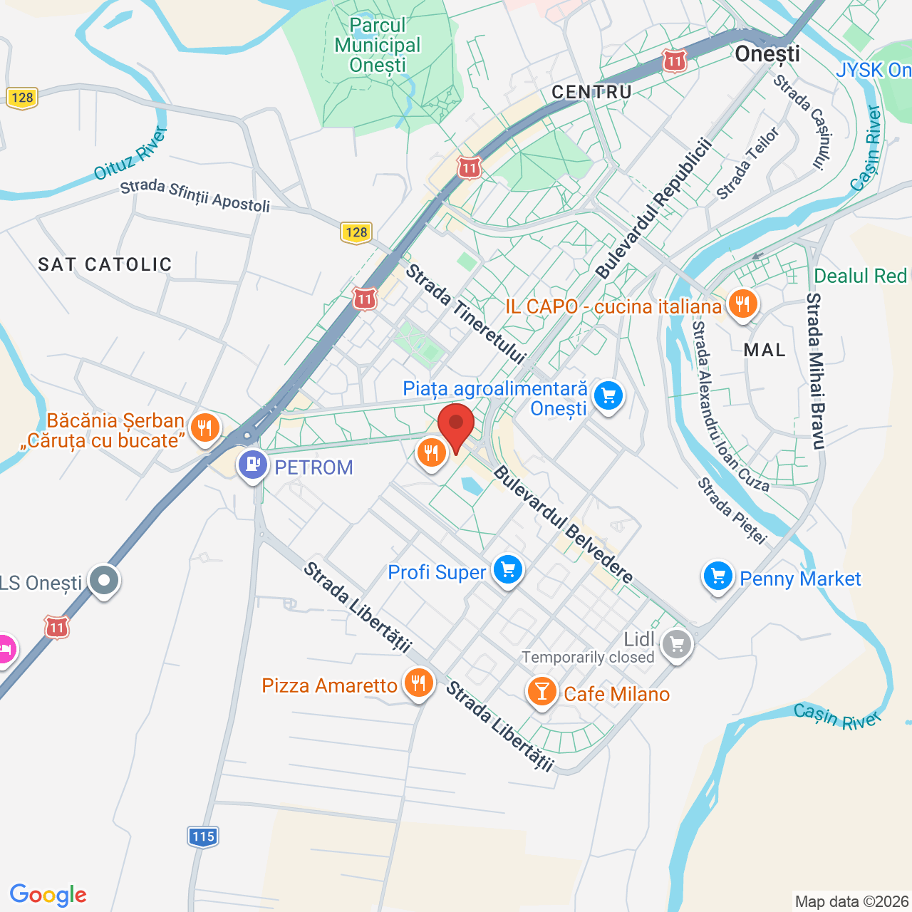Map of Kaya - Bistro & Lounge