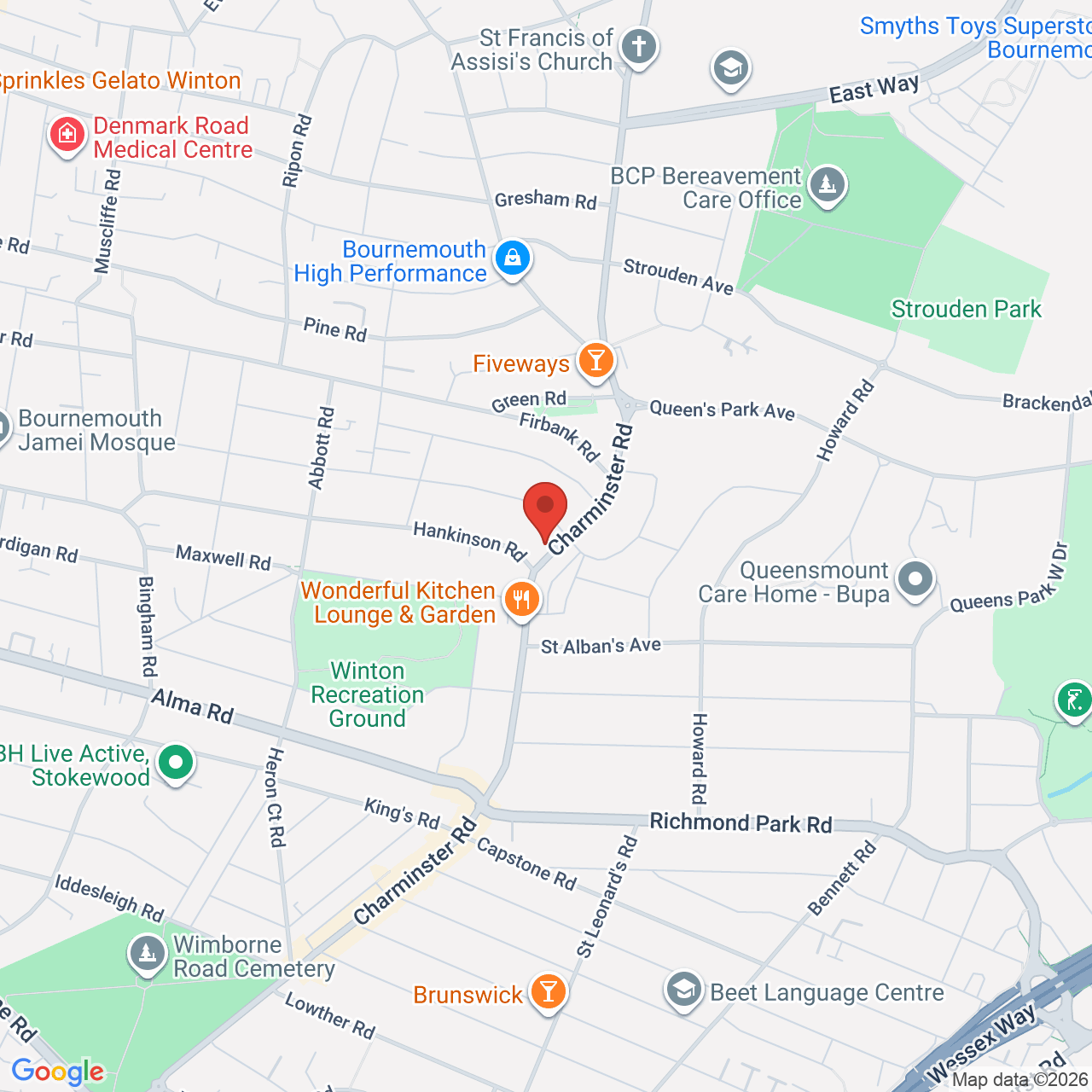 Map of La Casa Di Roxy