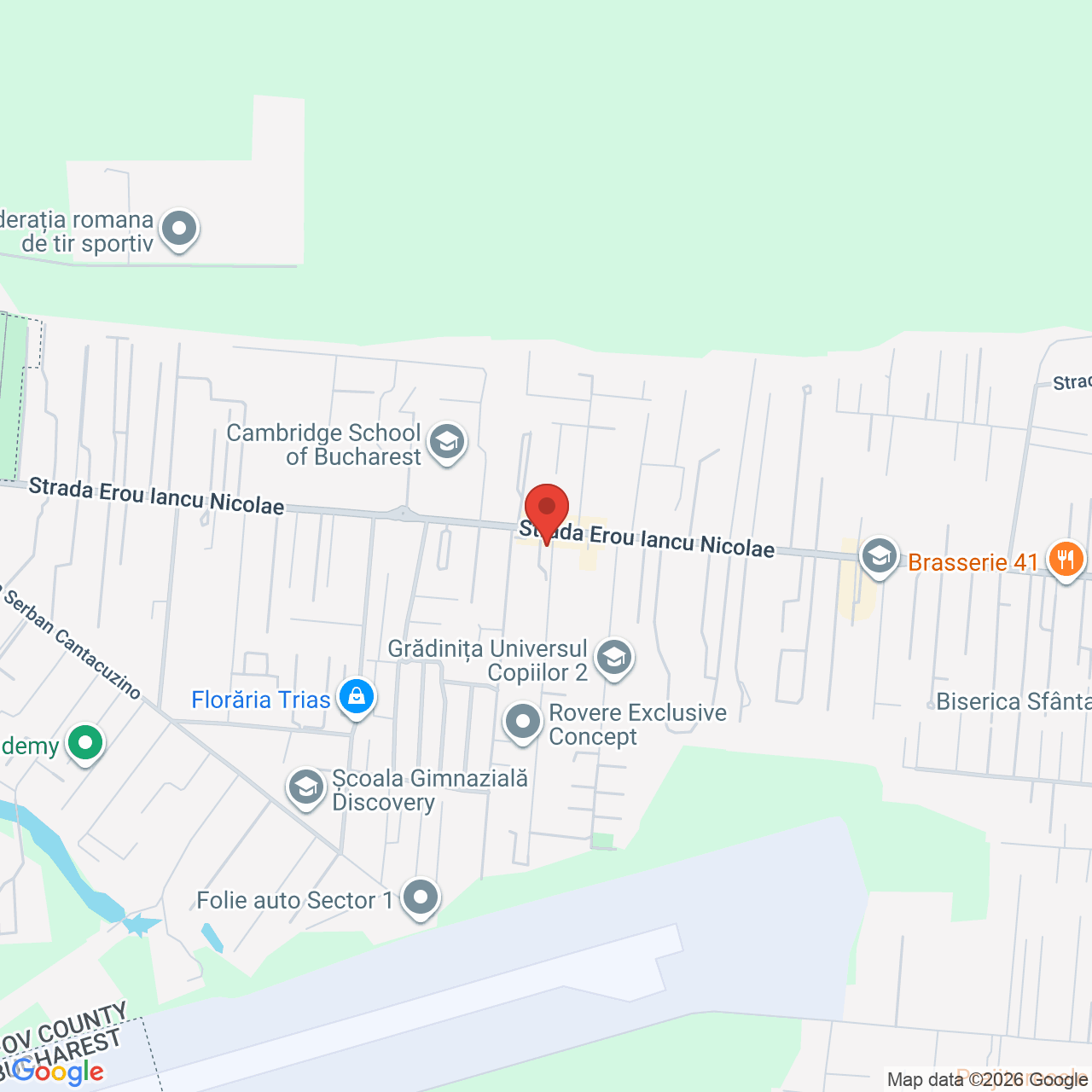 Map of Liceul Teoretic Bilingv “Mark Twain International School” Senior Campus