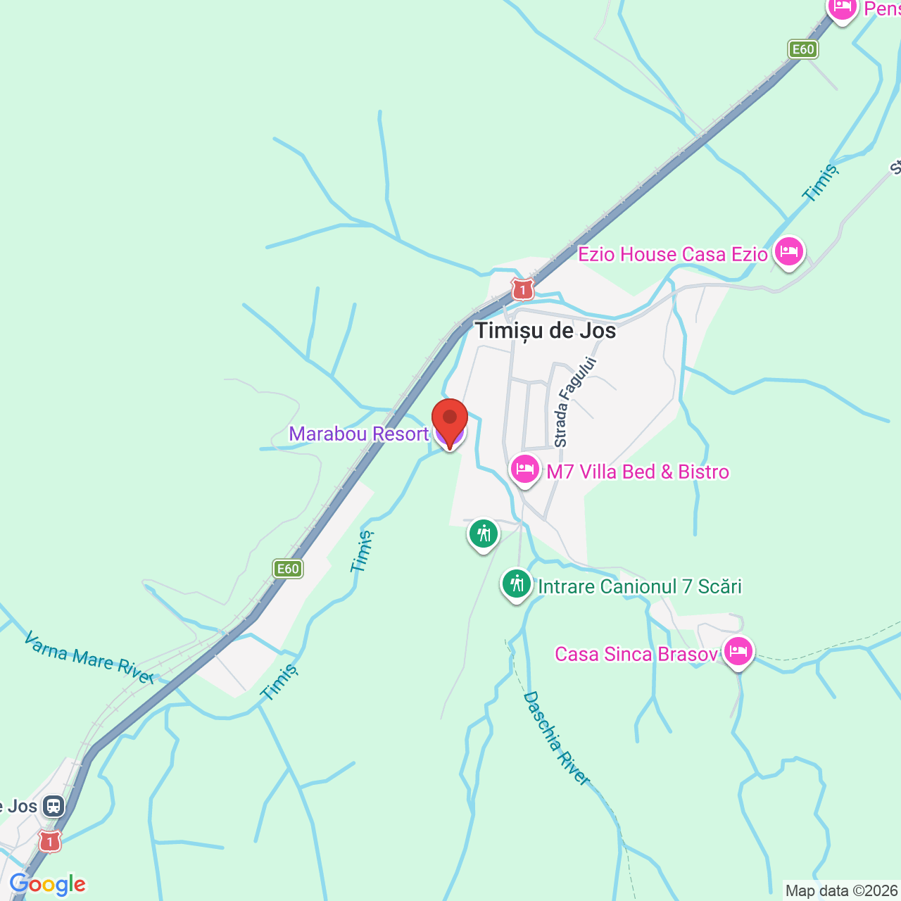 Map of Marabou Resort
