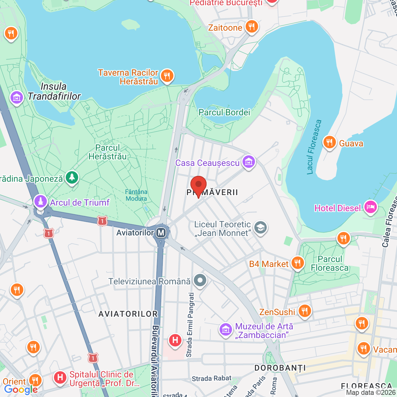 Map of MARe/Muzeul de Arta Recenta