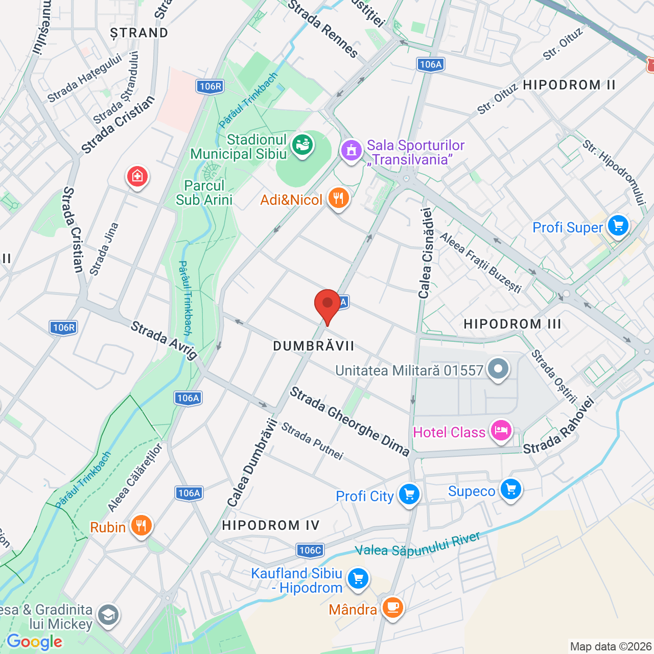 Map of MINGLE. TheClub