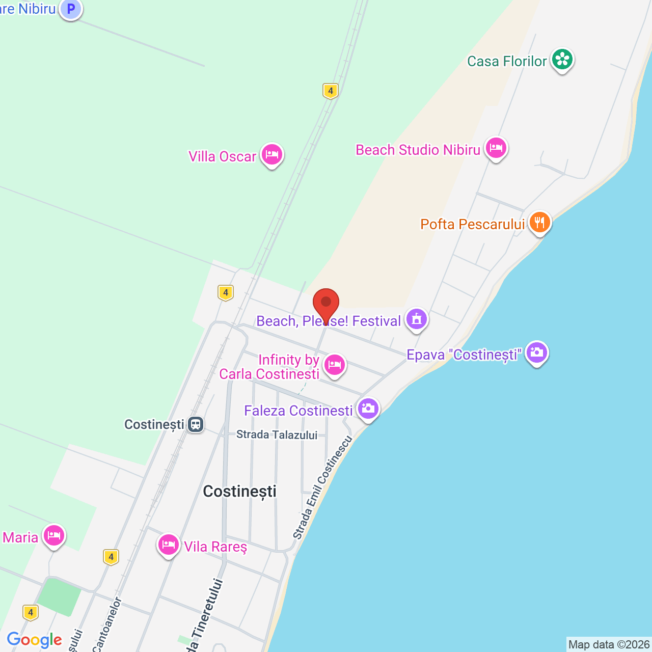 Map of Nibiru Beer Garden