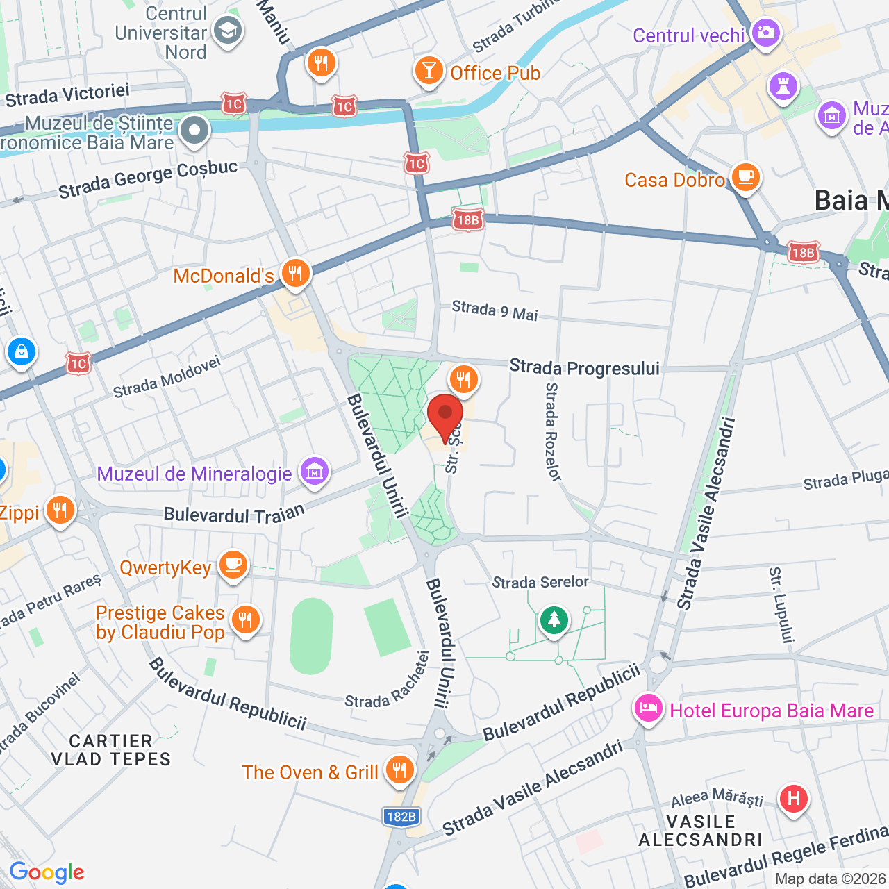 Map of NOCTA THE CLUB