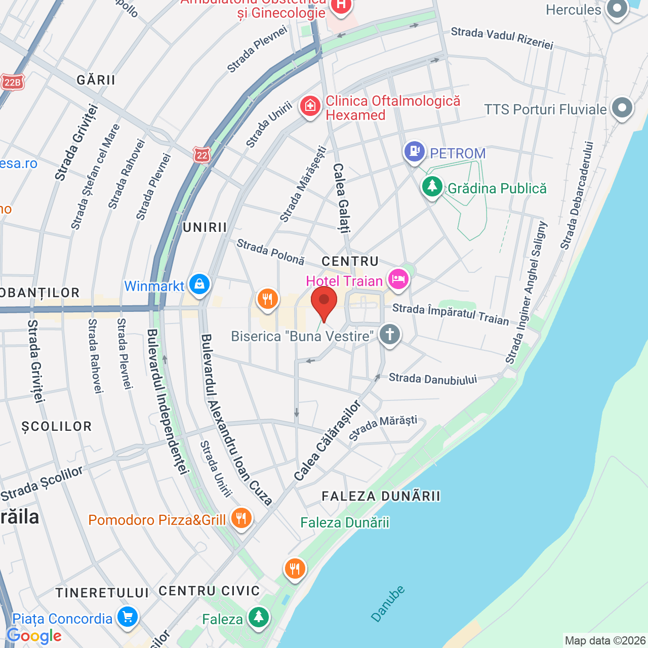 Map of Palatul Lyra