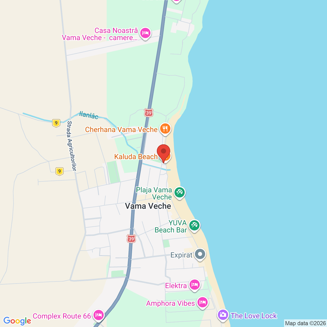 Map of Plaja Kaluda 2.0