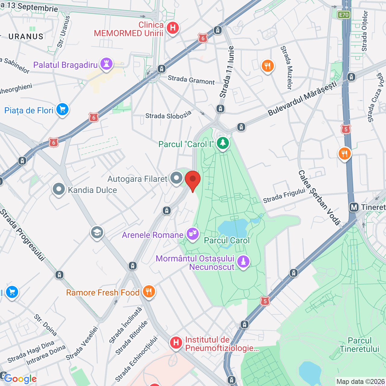 Map of Platforma Wolff
