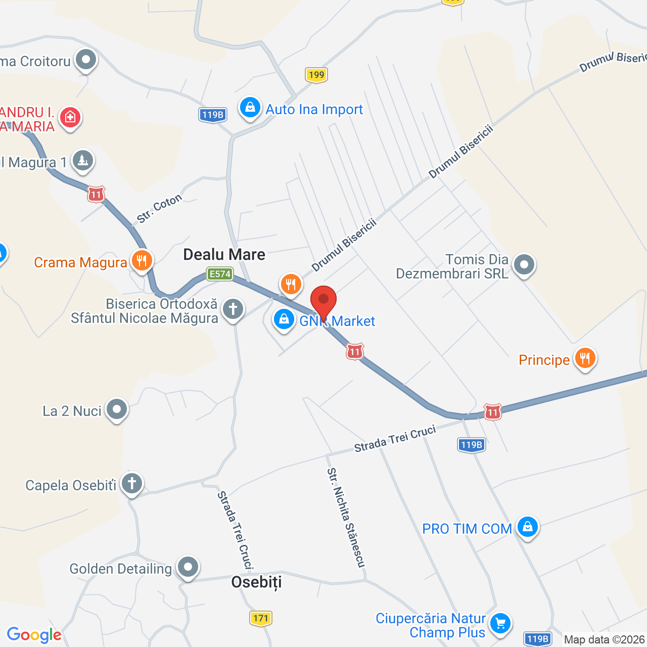 Map of Principe Club & Pool