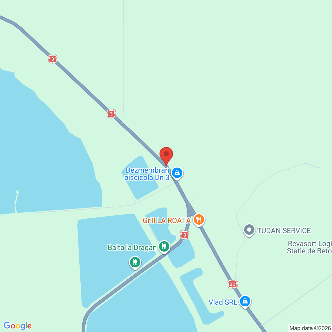 Map of Private river island on the Danube