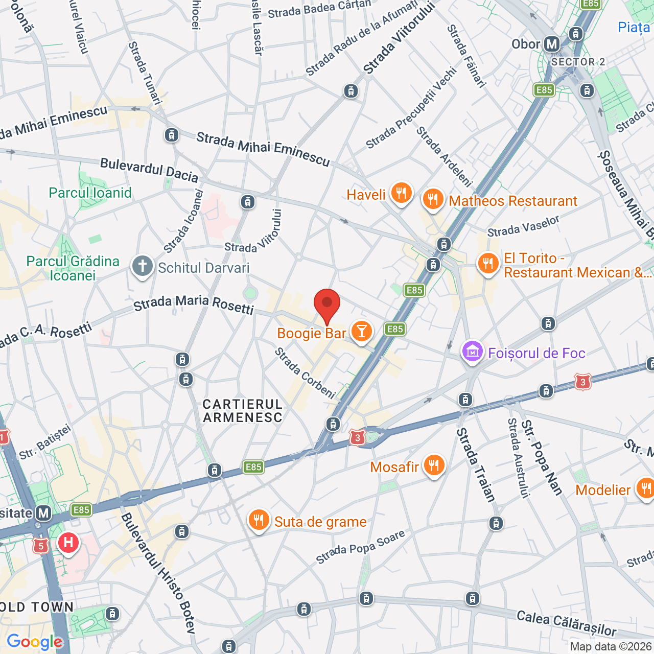 Map of Random Space