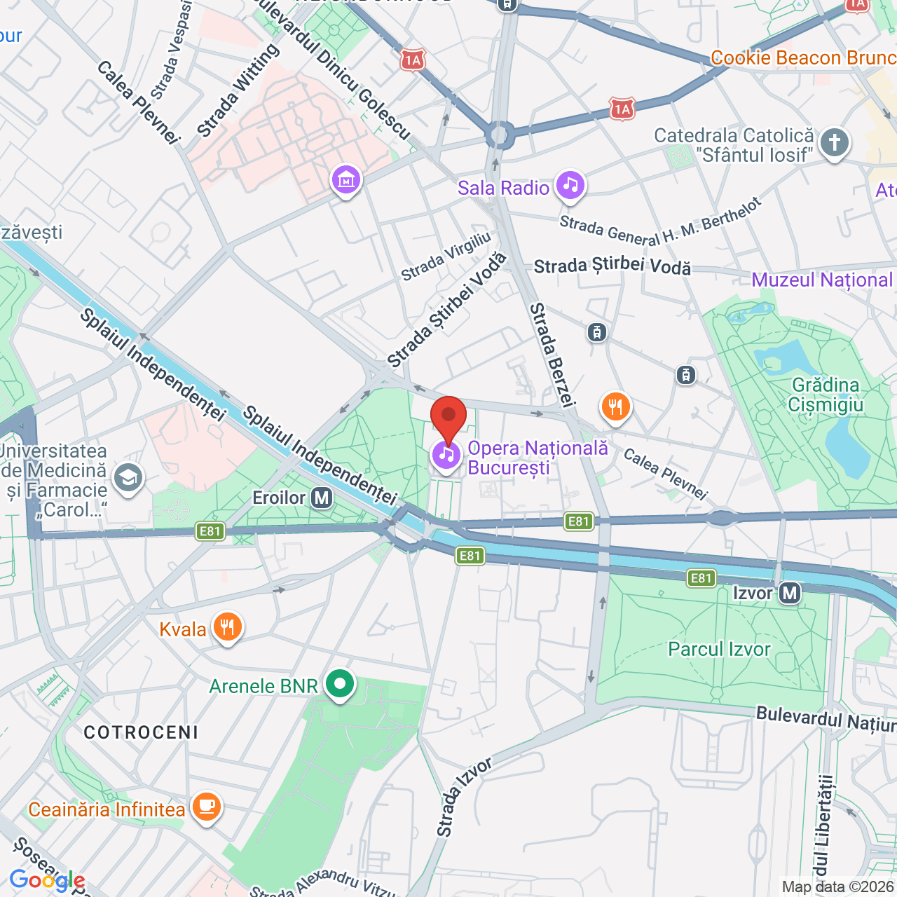 Map of Sala Mare ONB