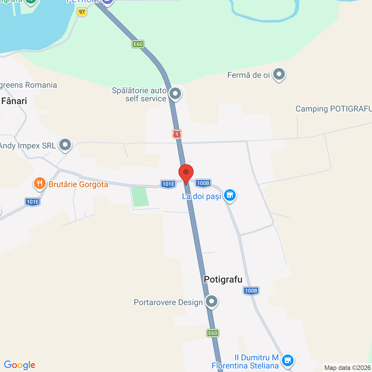Map of Selas Golf & Polo Club