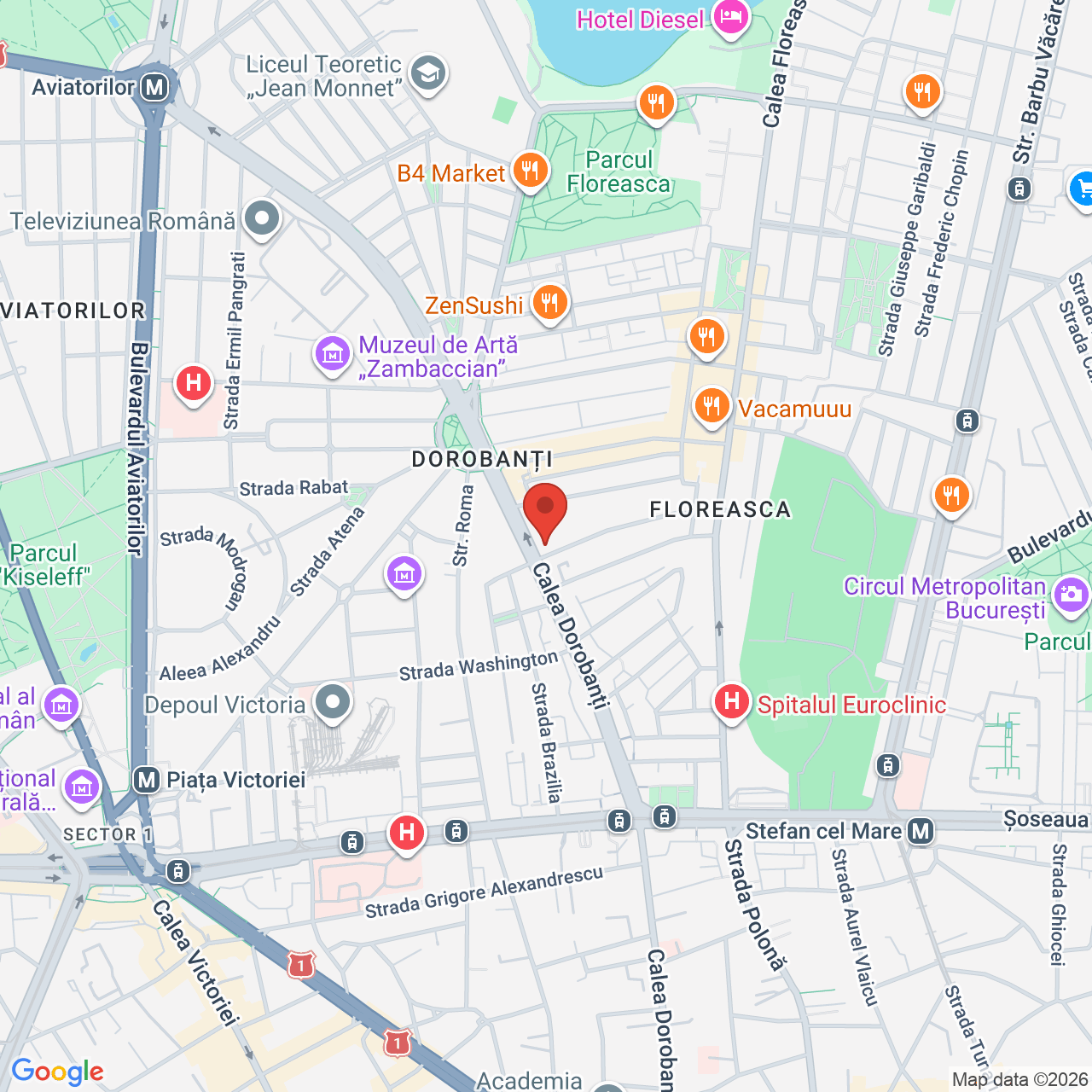 Map of Takeovers Studios