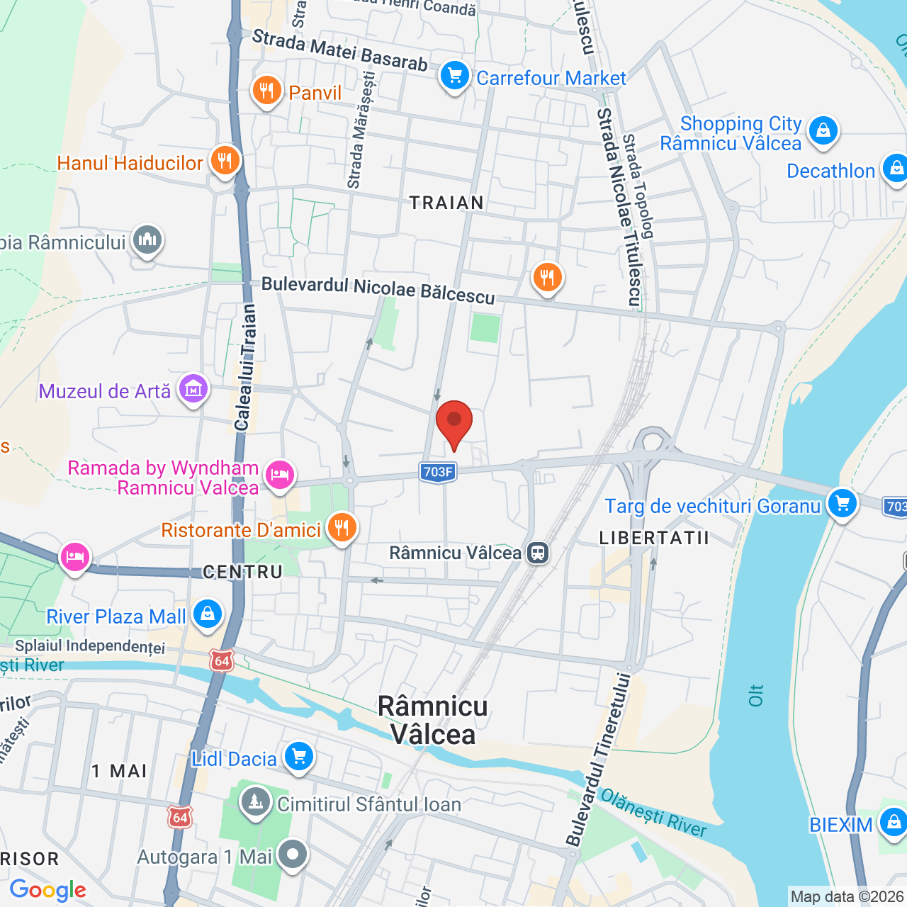 Map of Teatrul Anton Pann