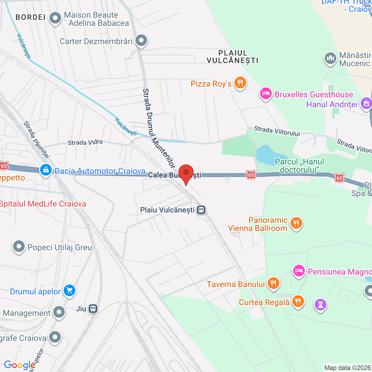 Map of Teatrul Colibri