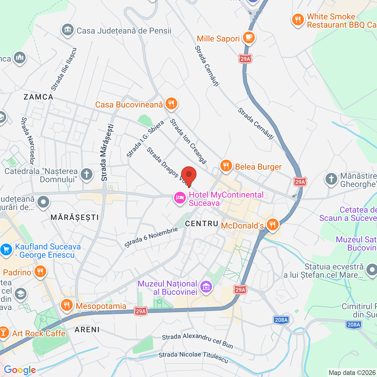 Map of Teatrul Matei Vișniec
