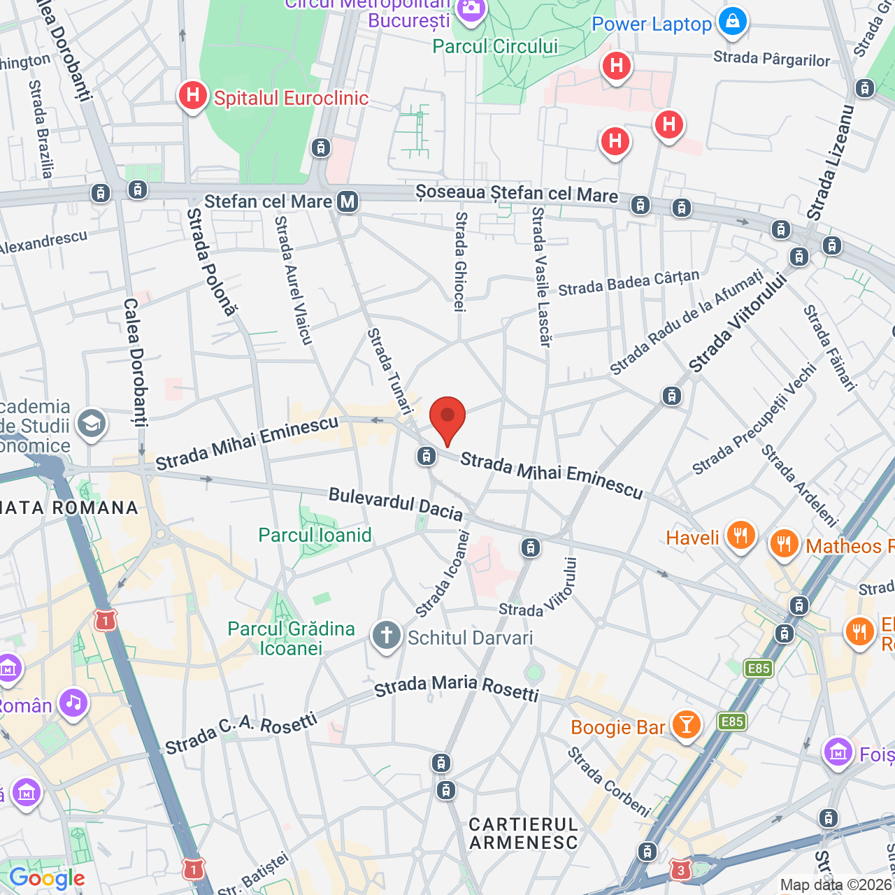 Map of Teatrul Metropolis - Sala Mică