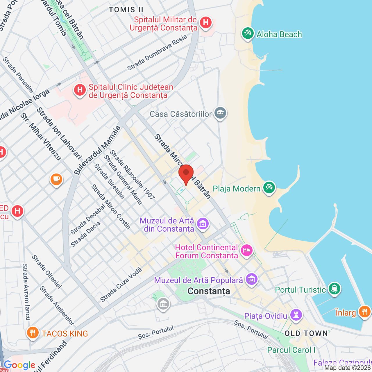 Map of Teatrul Național de Operă și Balet „Oleg Danovski”