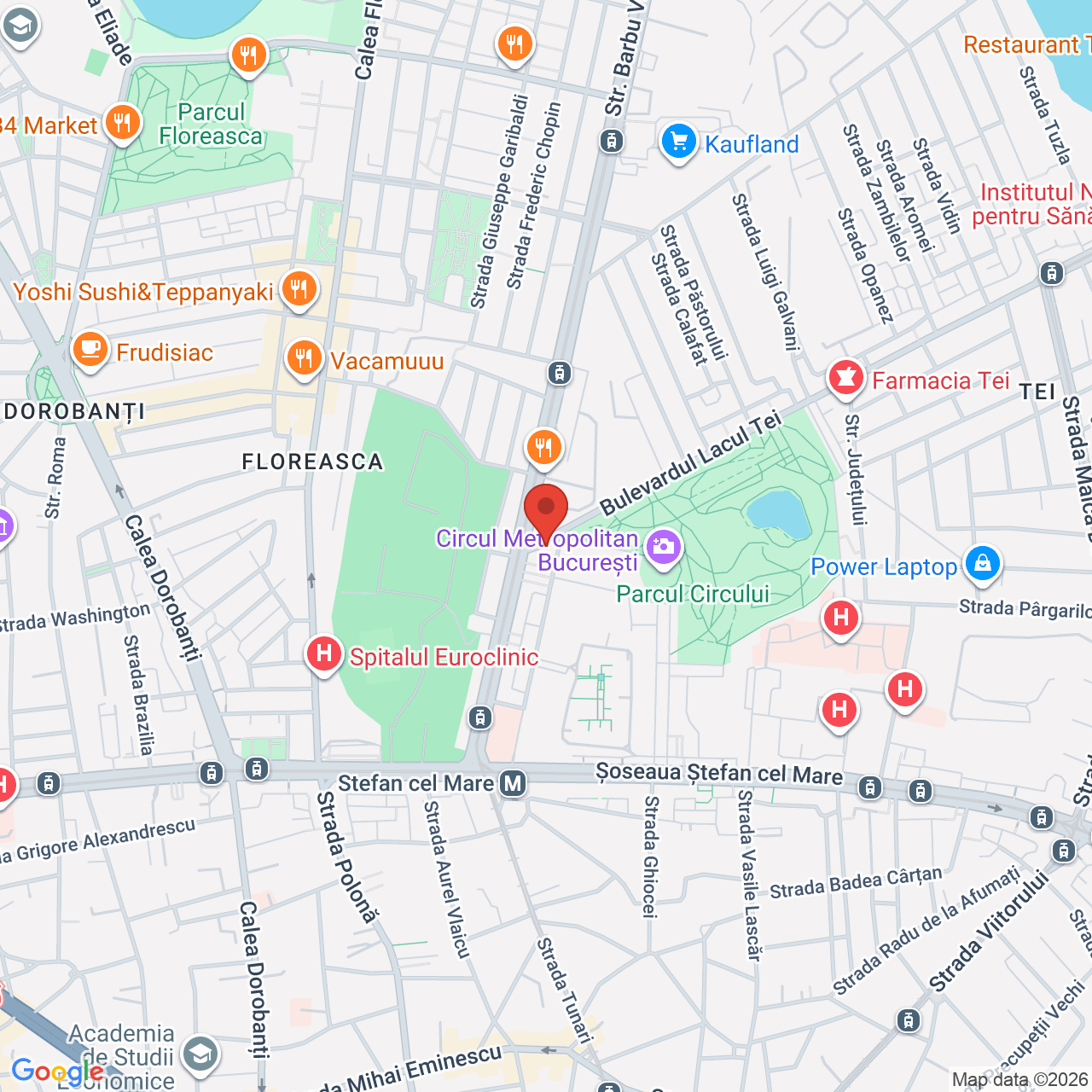 Map of Terra Events Hall