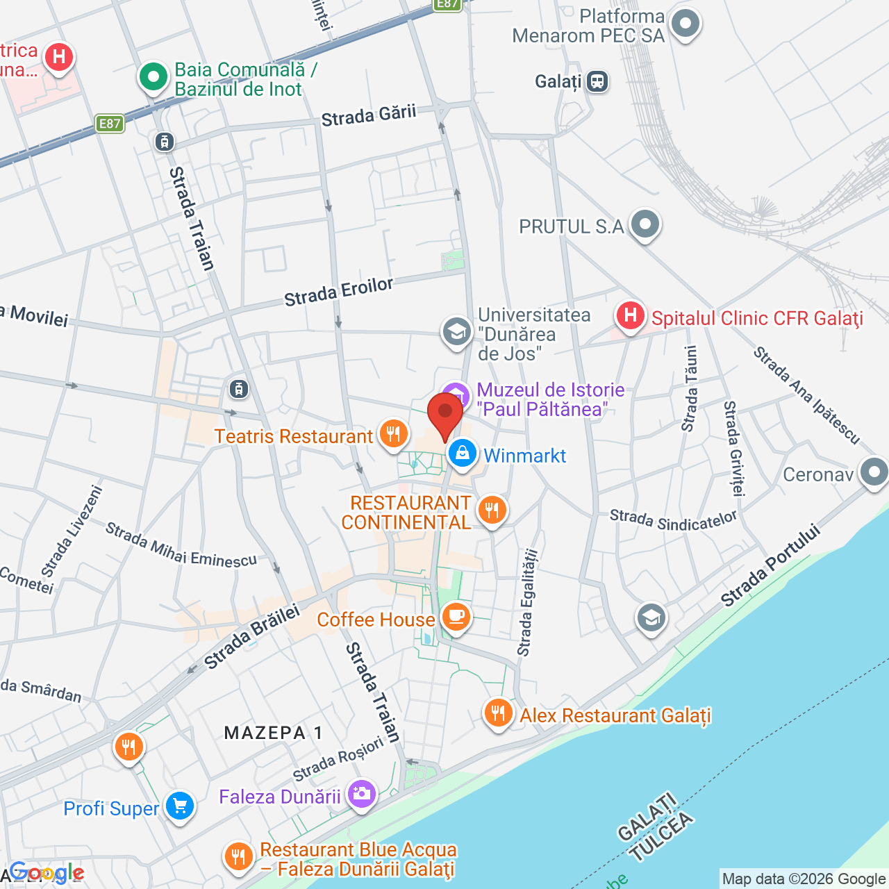 Map of Union Jack Studio