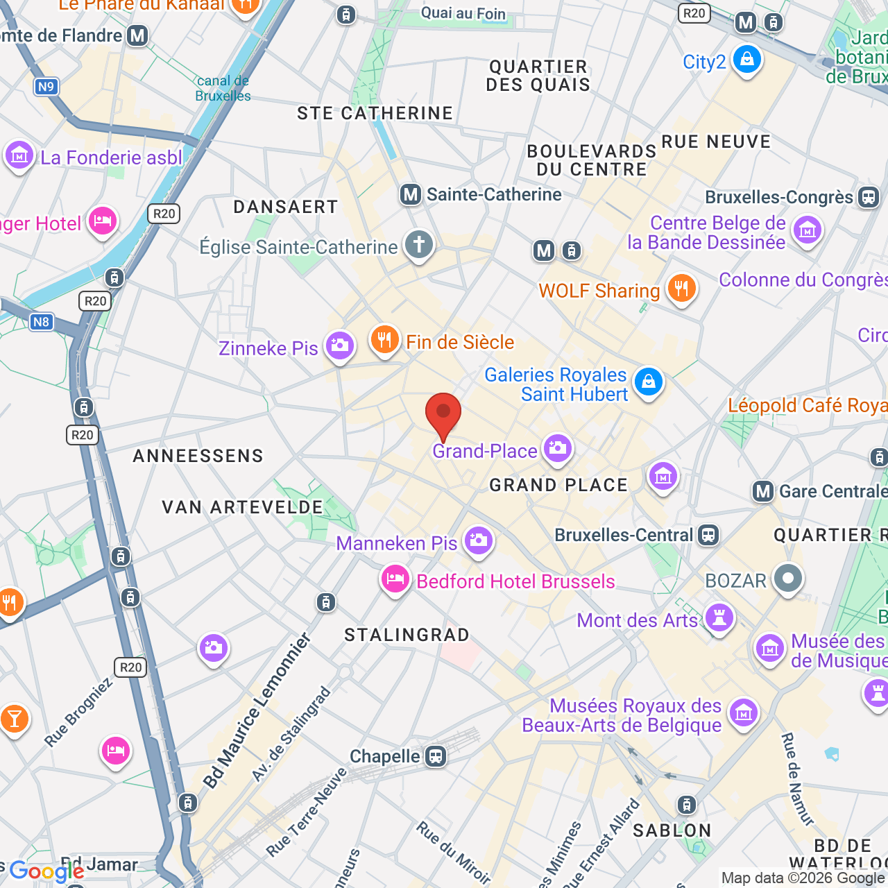Map of Unknown Venue